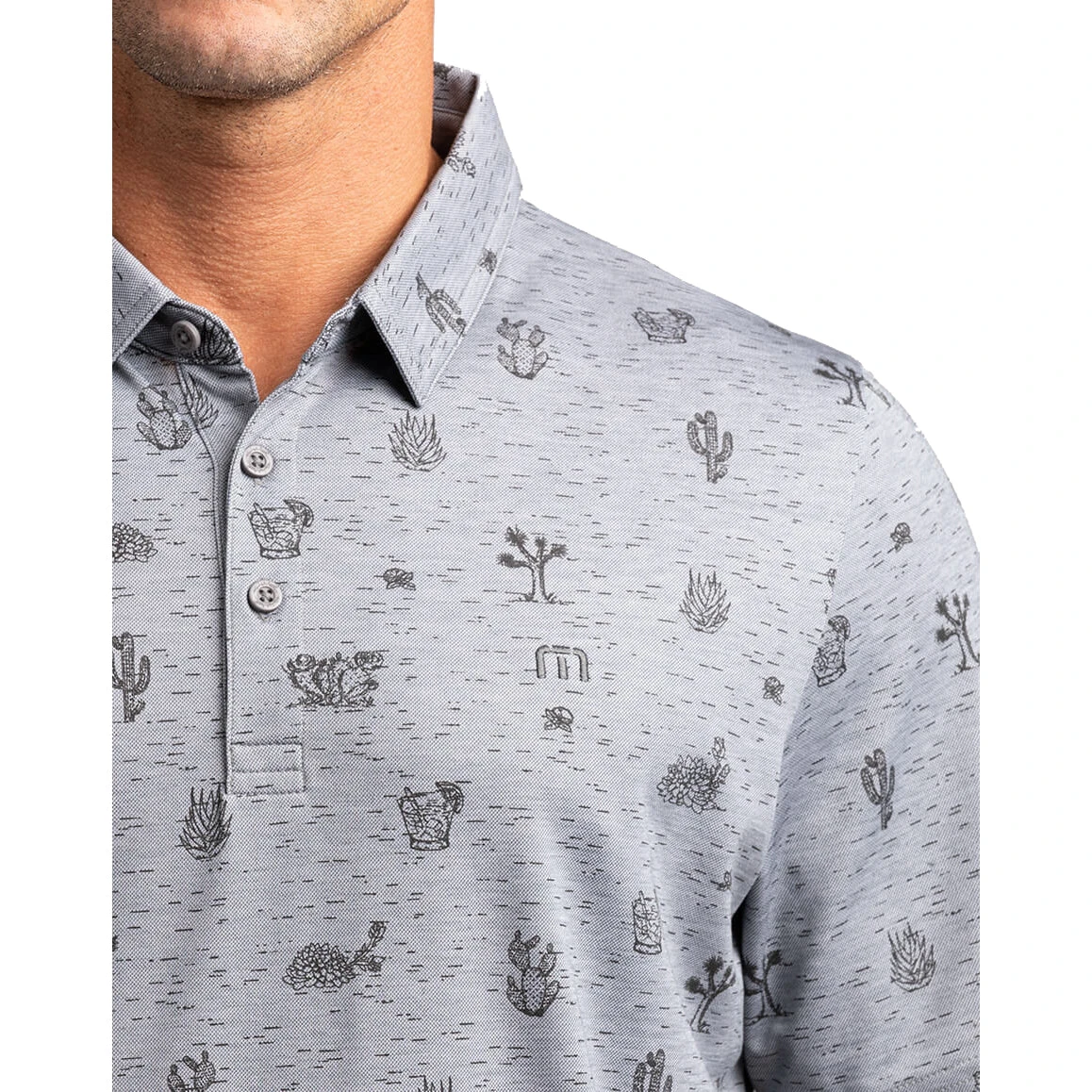 TravisMathew Archer Mens Golf Polo 2 TravisMathew Archer Mens Golf Polo - Image 2