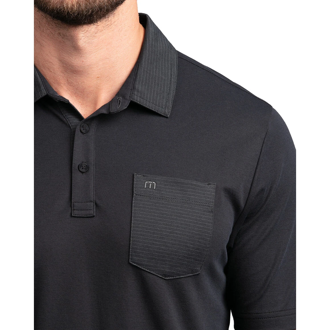 TravisMathew Clearance Clarence Mens Golf Polo 2 TravisMathew Clearance Clarence Mens Golf Polo - Image 2