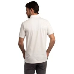 TravisMathew Carryon Mens Golf Polo -Travismathew 17629 GARDENIA 2 01582fda 3738 442b 89bf f3799917b85a