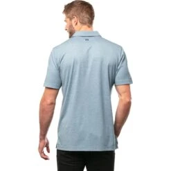 TravisMathew Across The Atlantic Mens Golf Polo 5 TravisMathew Across The Atlantic Mens Golf Polo -Travismathew 17631 HEATHERAEGEAN 2