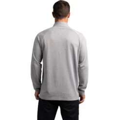 TravisMathew Jetbridge Mens Golf 1/2 Zip -Travismathew 17641 HEATHERGREY 2