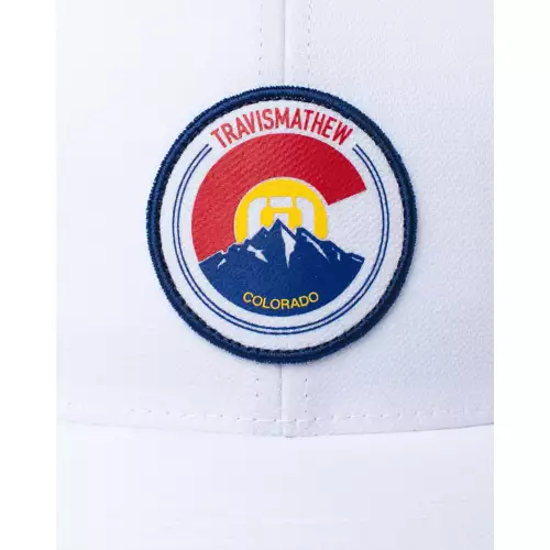 Men's TravisMathew All The Powder Golf Flexfit Hat 3 Men's TravisMathew All The Powder Golf Flexfit Hat - Image 3