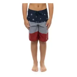 Boys' TravisMathew Water Slide Boardshorts Swimsuit