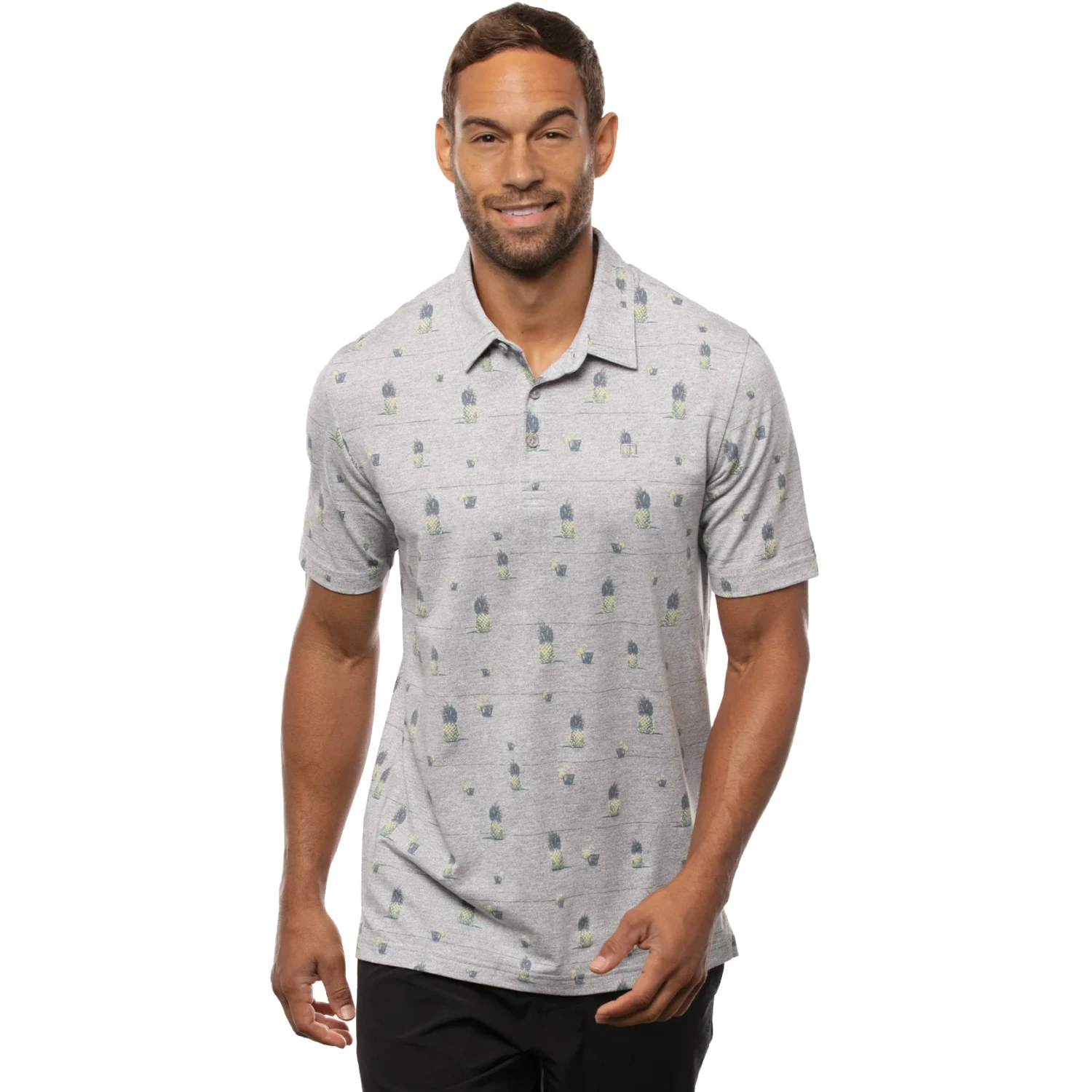 TravisMathew Havana Nights Mens Golf Polo 1 TravisMathew Havana Nights Mens Golf Polo