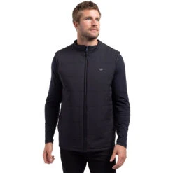 TravisMathew Damp Defense Mens Golf Vest 5 TravisMathew Damp Defense Mens Golf Vest -Travismathew 22689 NTSHADOW4NTS 2