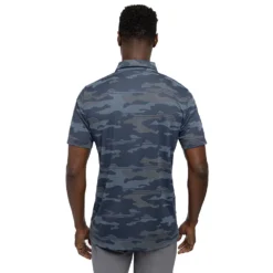 TravisMathew Heater Camo Mens Golf Polo -Travismathew 24370 BLUENIGHTS 1