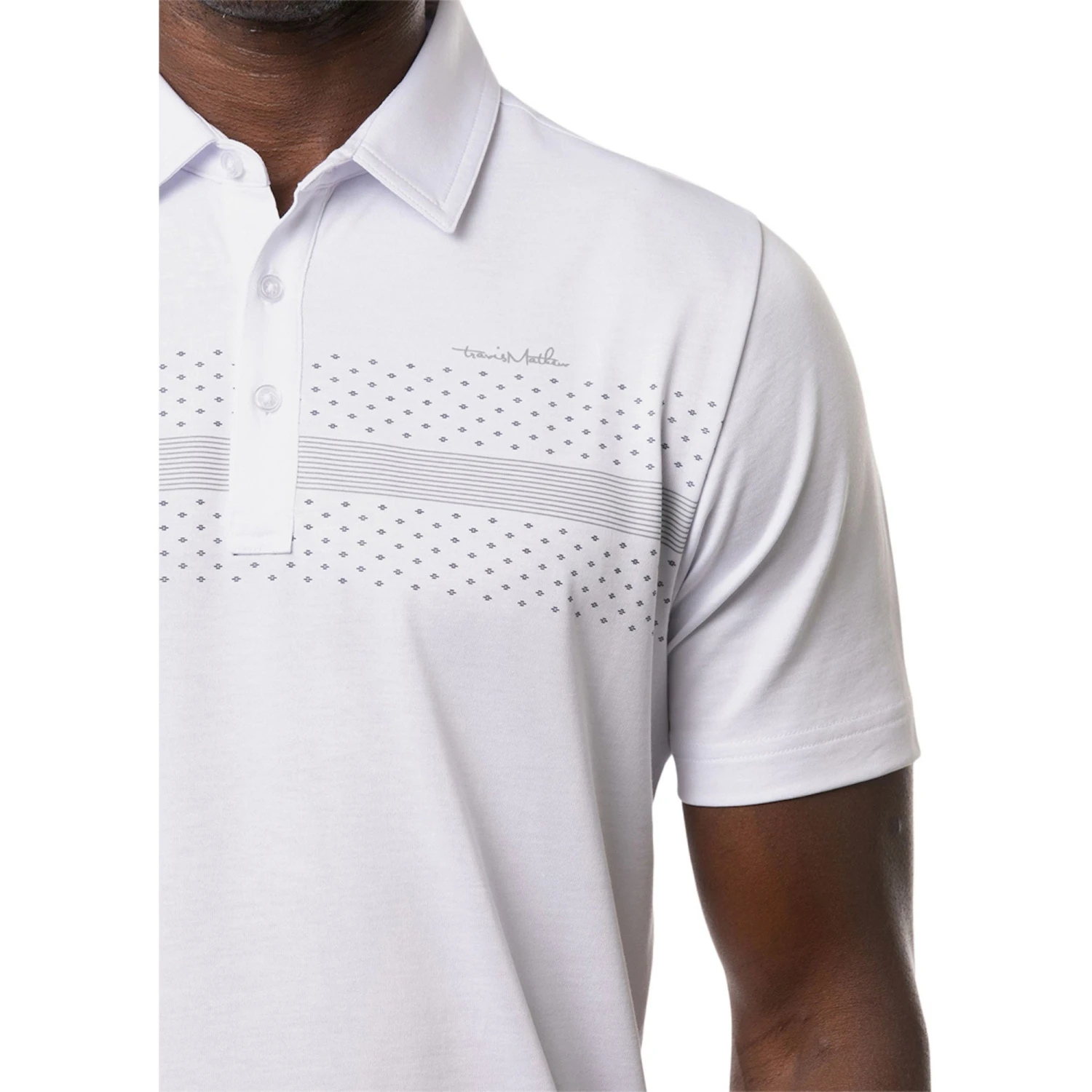 TravisMathew Burn Card Mens Golf Polo 3 TravisMathew Burn Card Mens Golf Polo - Image 3