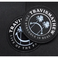 TravisMathew Lake Escape Mens Golf Hat -Travismathew 26756 BLACK0BLK 2