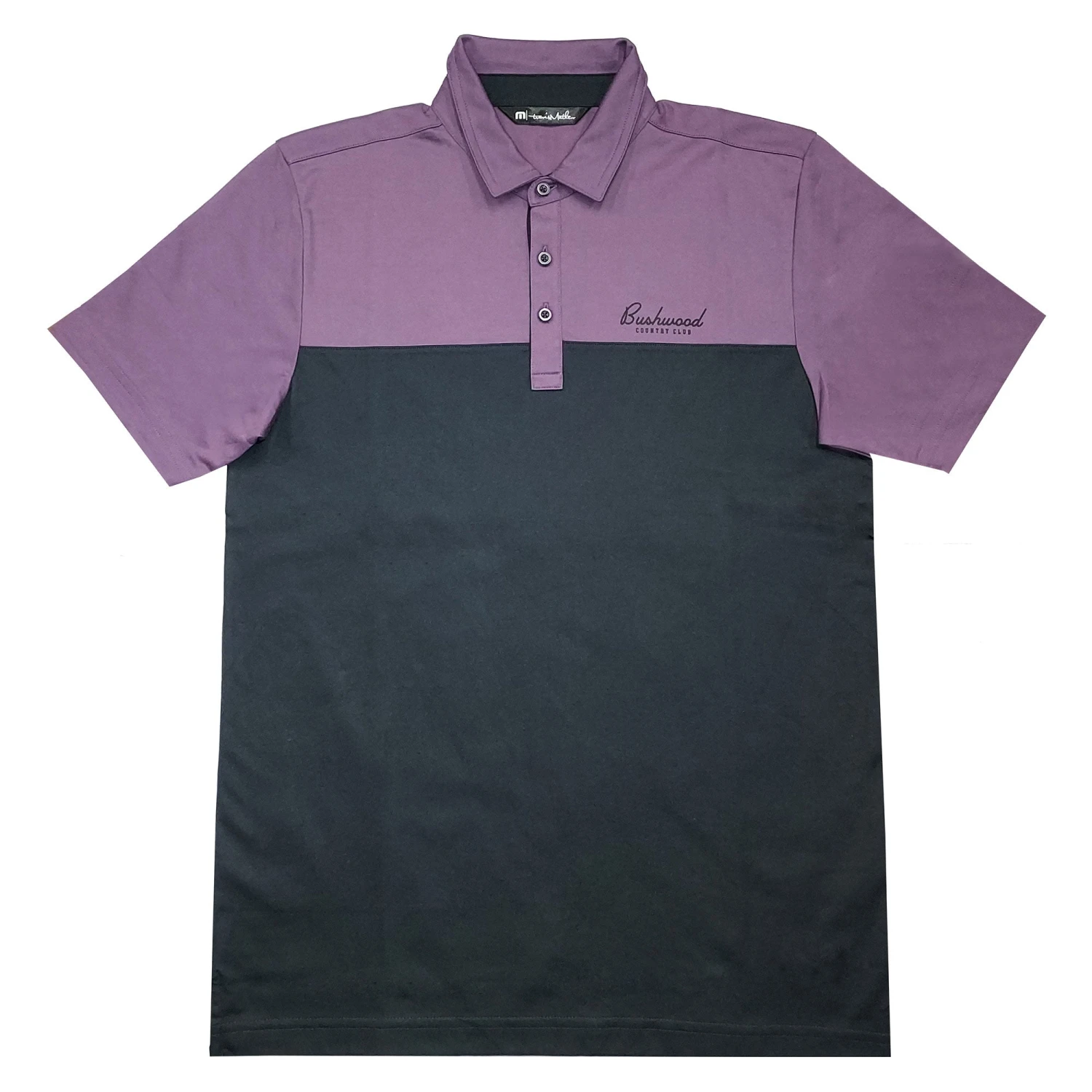 TravisMathew Have A Glass Sweet Grape Mens Golf Polo 1 TravisMathew Have A Glass Sweet Grape Mens Golf Polo